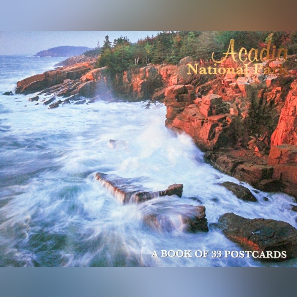 Acadia National Park in Maine A Book of 33 Postcards